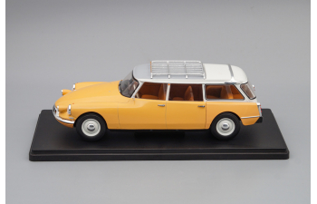 CITROEN ID19 Break 1958, orange / grey / white