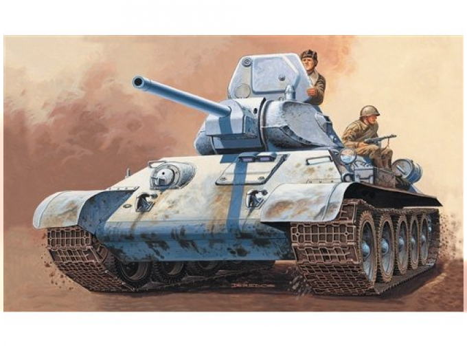 Сборная модель танк T-34/76 m42