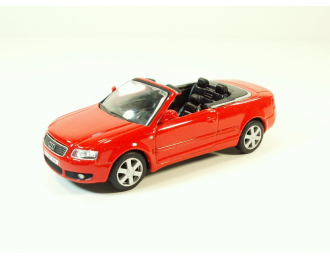 AUDI A4 Cabriolet, red