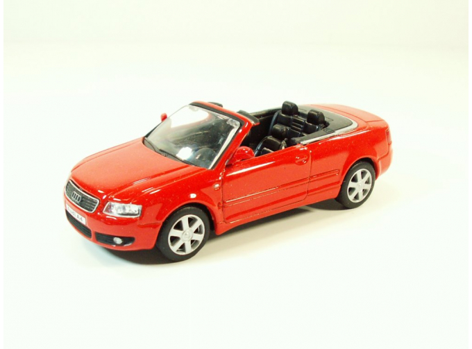 AUDI A4 Cabriolet, red