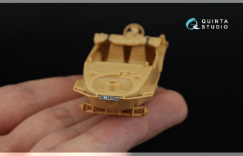 3D Декаль интерьера кабины Schwimmwagen type 166 (Tamiya) (малая версия)