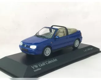 VOLKSWAGEN Golf IV Cabriolet (1999), blue