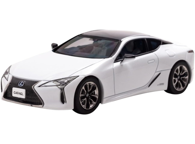 LEXUS LC500h L package (GWZ100) (2017), white nova glass flake