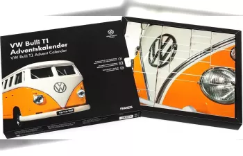 Сборная модель VOLKSWAGEN Bulli T1 (1963), yellow / white