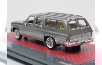 CHEVROLET Suburban (1981), grey/silver