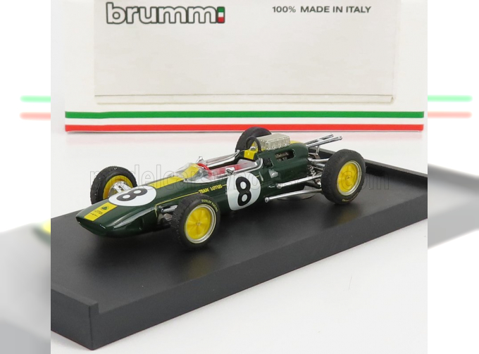 LOTUS F1 25 N 8 Winner Italy Gp Jim Clark 1963 World Champion, Green