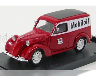 FIAT 1100 E Van Mobiloil 1956, Red White