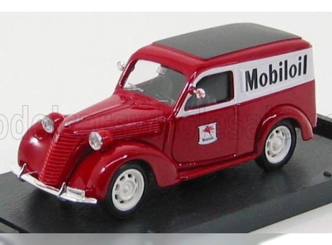 FIAT 1100 E Van Mobiloil 1956, Red White