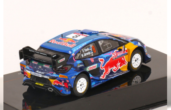 FORD Puma Rally1 Red Bull Team M-sport Ford Wrt N 8 Winner Rally Chile (2023) Ott Tanak - Martin Jarveoja, Blue Black