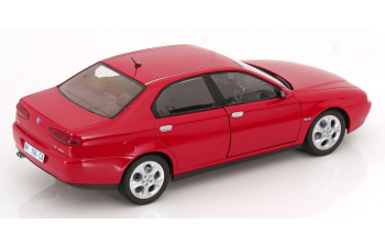 ALFA ROMEO 166 3.0 V6 (1998) - Black Interior, Rosso Alfa Red