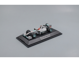 MERCEDES-BENZ GP Petronas MGP W01 Michael Schumacher Showcar (2010), silver