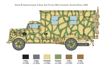 Сборная модель Opel Blitz radio truck