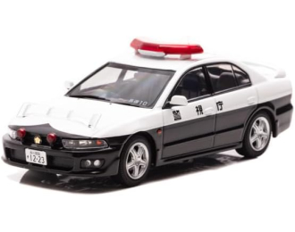 MITSUBISHI Galant VR4 (EC5A) *High Way Police Car Tokyo MPD* (2002), black / white