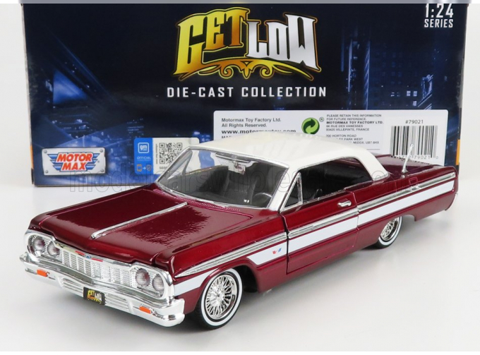 CHEVROLET Impala Lowrider Custom (1964), Red White