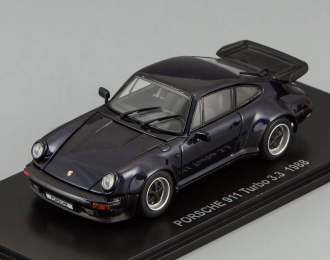 PORSCHE 911 Turbo 3.3 (1988), dark blue