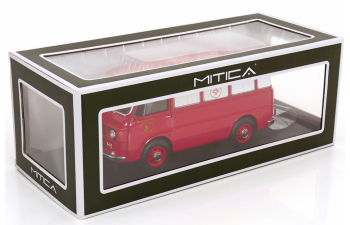 ALFA ROMEO F-12 Vigili Del Fuoco Ambulanza - Fire Engine Ambulance - (1968), red