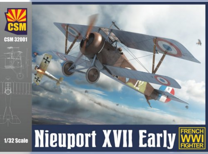 Сборная модель Nieuport XVII Early