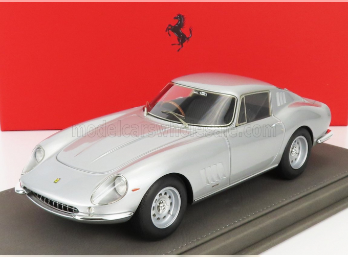 FERRARI 275 Gtb/4 Sn.09261 Coupe Rhd (1967) - Con Vetrina - With Showcase, Silver