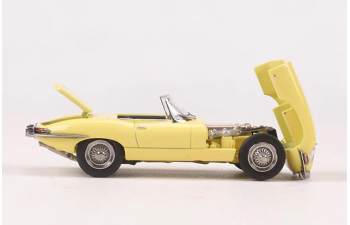 JAGUAR E-type Roadster (1961), yellow