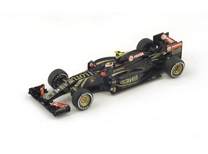 Lotus E23 #13 2015 Lotus F1 Team, Pastor Maldonado