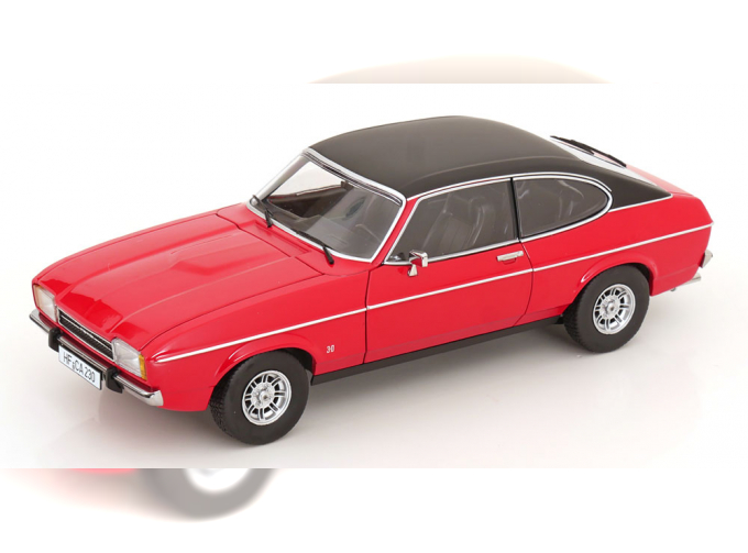 FORD Capri MK2 Ghia (1974-1977), red matt-black