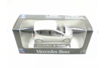 MERCEDES-BENZ A-Class, Городские 1:43, серо-голубой