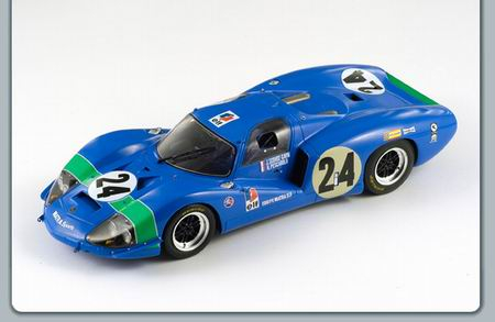 MATRA MS 630 №24 Le Mans (H.Pescarolo - J.Servoz-Gavin) 1968, blue