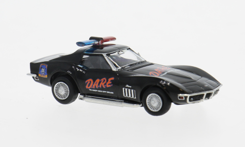 CHEVROLET Corvette C3 D.A.R.E. (1967), black