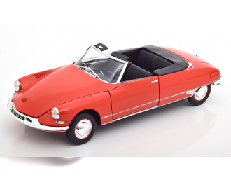 CITROEN DS 19 Convertible, mit abnehmbarem Softtop (1961), red