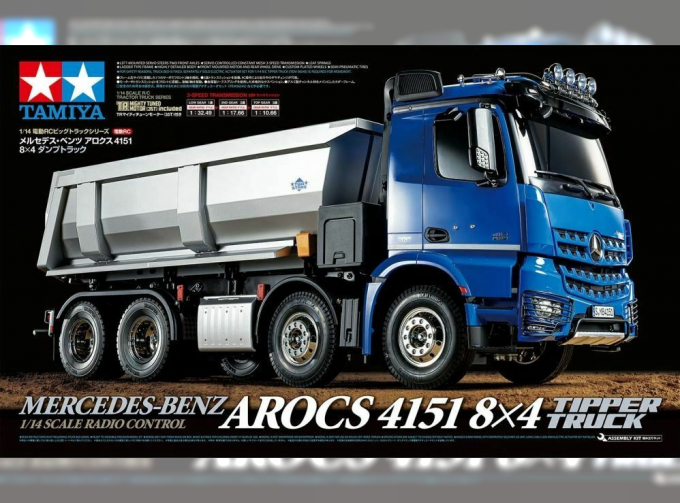 Сборная модель Mercedes-Benz Arocs 4151 Tipper Truck