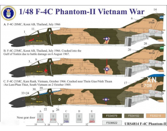 Декаль для F-4C Phantom-II