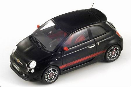 Fiat 500 ABARTH 2008 (black)