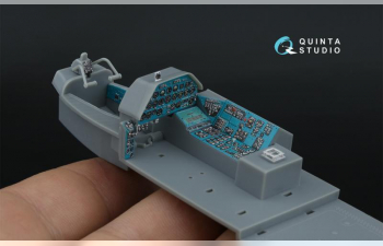 3D Декаль интерьера кабины Ми-24А (Trumpeter)