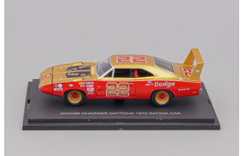 DODGE Charger Daytona (1970) Racing Car, red / gold