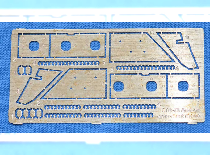 Набор фототравления для BTR-70 броня (PE для Ace 72164 & 72166)