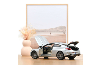 MERCEDES-BENZ CLE Coupe (2024), hightech silver