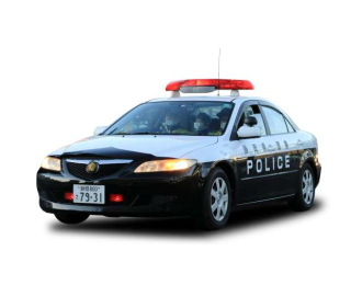 Mazda 6 *Japan Police*, white/black 2003