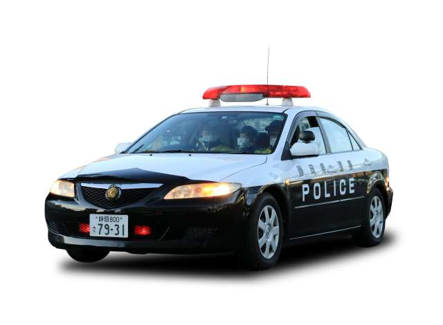Mazda 6 *Japan Police*, white/black 2003