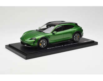 PORSCHE Taycan Turbo S Cross Turismo (2021), Mamba Green Metallic