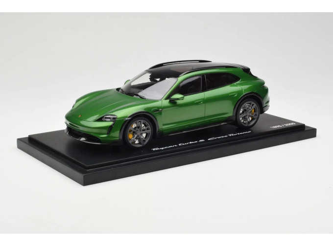 PORSCHE Taycan Turbo S Cross Turismo (2021), Mamba Green Metallic