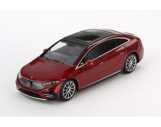  MERCEDES-BENZ EQS 580 4MATIC, red