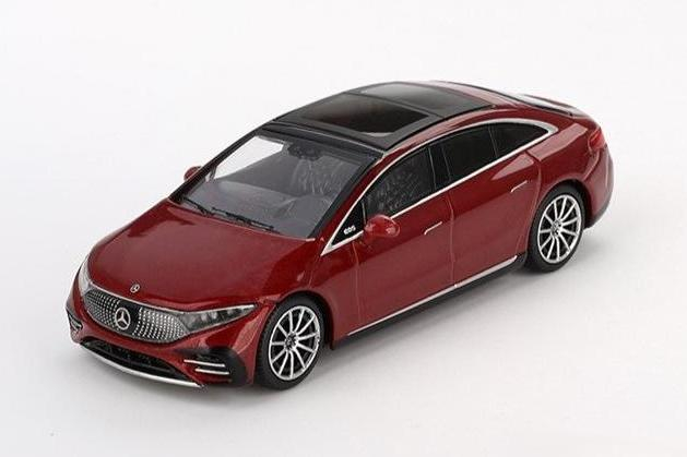  MERCEDES-BENZ EQS 580 4MATIC, red