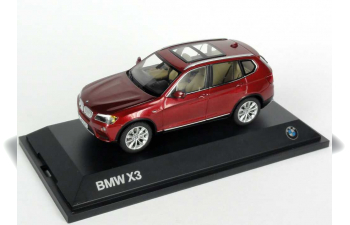 BMW X3 F25 (2010), vermillion rot met.