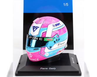 BELL HELMET F1 Casco Helmet Renault A523 Team Bwt Alpine №10 Miami Gp (2023) Pierre Gasly, White Red Blue