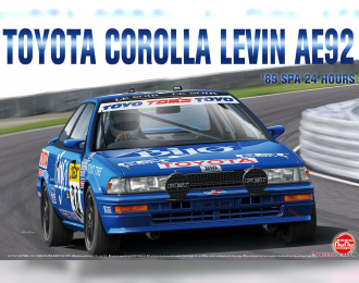 Сборная модель Toyota Corolla Levin AE92 '89 SPA 24 Hours