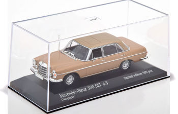 MERCEDES-BENZ 300 SEL 6.3 W109 (1968), light gold-metallic