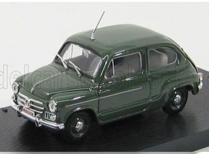 FIAT 600D POLIZIA STRADALE - POLICE (1958), GREEN