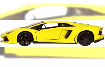 LAMBORGHINI Aventador Lp700-4 , yellow