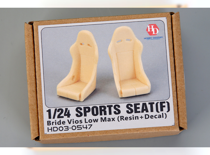 1/24 Sports Seat (F) Bride Vios Low Max (Resin+Decal）