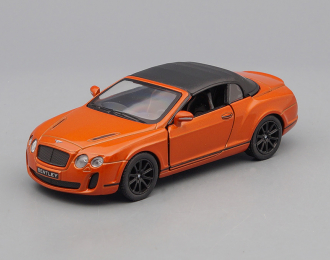 BENTLEY Continental Supersports Convertible (2010), orange / black
